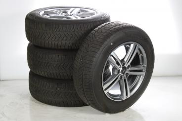 Set di ruote invernali in lega da 18 pollici con pneumatici Pirelli per GLC-SUV X253, GLC-Coupe 253, Mercedes-Benz originale