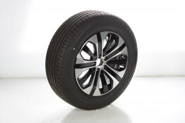 Ruota completa Alu BRIDGE/BlizzakLM - 80Evo cerchio a 5 razz 