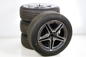 Ruote complete set AMG da 19 pollici, alluminio Bridgestone 