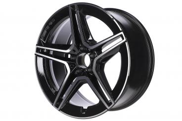 Cerchio in alluminio AMG a 5 doppie razze