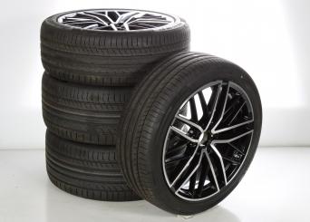 Ruote complete set AMG da 21 pollici alluminio CONTINENTAL G 