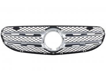 Mascherina del radiatore argento iridium opaco SRV 