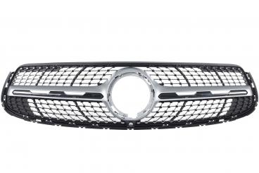 Mascherina del radiatore argento iridium opaco SRV 