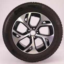 Ruota completa Alu CONTI/WinterContactTS850P Cerchio a 5 raz 