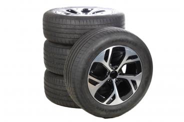 Set di ruote estive in lega da 18 pollici con pneumatici Goodyear per GLC-SUV X254, GLC -Coupe 254, Mercedes-Benz originale