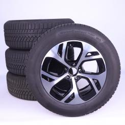 Ruote complete Set 18 pollici alluminio CONTINENTAL Classe E 
