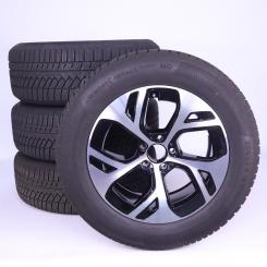 Ruote complete Set 18 pollici alluminio CONTINENTAL Classe E 