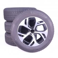 Ruote complete Set 18 pollici alluminio CONTINENTAL Classe E 