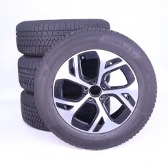 Ruote complete Set 18 pollici alluminio CONTINENTAL Classe E 