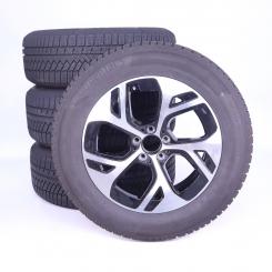 Ruote complete Set 18 pollici alluminio CONTINENTAL Classe E 
