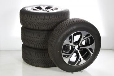 Ruote complete Set 18 pollici alluminio CONTINENTAL Classe E 