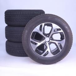 Ruote complete Set 18 pollici alluminio CONTINENTAL Classe E 