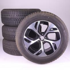 Ruote complete Set 18 pollici alluminio CONTINENTAL Classe E 