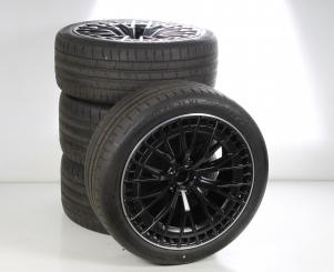 Set di ruote estive in lega da 21 pollici con pneumatici Continental per GLC -Coupe 254, GLC-SUV X254, Mercedes-AMG originale