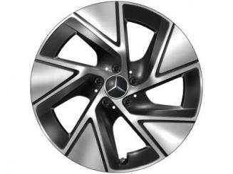 Cerchio in alluminio Aero a 5 fori 