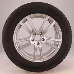 Ruota completa Alu CONTI/WinterContactTS850P a 5 doppie razz 