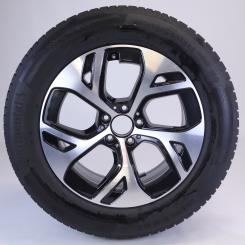 Ruota completa Alu CONTI/WinterContactTS850P Cerchio a 5 raz 