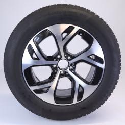 Ruota completa Alu CONTI/WinterContactTS850P Cerchio a 5 raz 