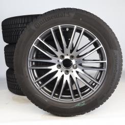Set di ruote invernali in lega da 19 pollici con pneumatici Continental per GLC -Coupe 254, GLC-SUV X254, Mercedes-Benz originale