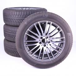 Ruote complete Set 19 pollici alluminio CONTINENTAL GLC Clas 