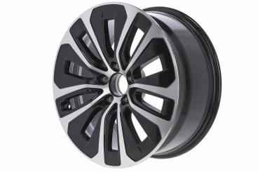 Cerchio in alluminio Aero a 5 doppie razze 