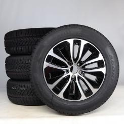 Set di ruote invernali in lega da 18 pollici con pneumatici Pirelli per GLC-SUV X254, GLC -Coupe 254, Mercedes-Benz originale 