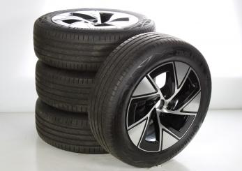 Ruote complete Set 19 pollici alluminio CONTINENTAL GLC Clas 
