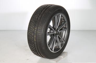Ruota completa in alluminio MICHELIN/PILOTALPIN5 cerchio a 5 