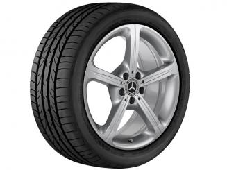 Cerchio in alluminio a 5 razze 