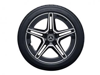 Cerchio in alluminio AMG a 5 doppie razze 