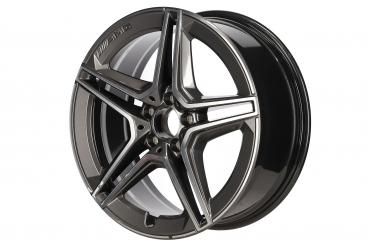 Cerchio in alluminio AMG a 5 doppie razze 