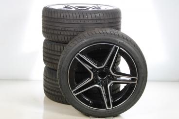 Set di ruote estive in lega da 19 pollici con pneumatici Goodyear per CLS 257, Mercedes-AMG originale