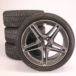 Ruote complete set AMG 19 pollici alluminio PIRELLI CLS 257 