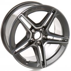Cerchio in alluminio AMG a 5 doppie razze