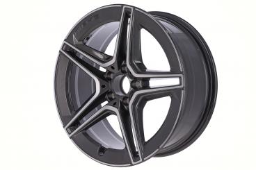 Cerchio in alluminio AMG a 5 doppie razze