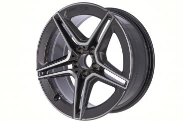 Cerchio in alluminio AMG a 5 doppie razze 