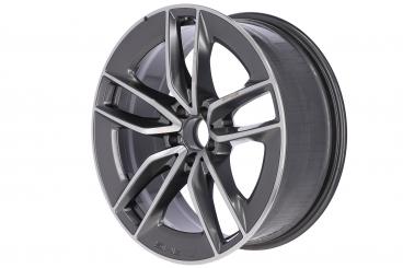 Cerchio in alluminio AMG a 5 doppie razze