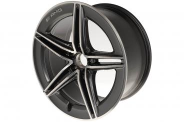 Cerchio in alluminio AMG a 5 doppie razze 