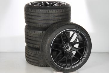 Set di ruote estive in lega da 21 pollici con pneumatici Michelin per AMG-GT-Coupe 290, Mercedes-AMG originale