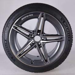 Wheel Package invernali in lega da 20 pollici con pneumatici Michelin per AMG-GT-Coupe 290, Mercedes-AMG originale