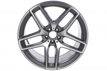 Cerchio in alluminio AMG a 5 doppie razze 