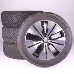 Ruote complete set da 19 pollici alluminio Bridgestone eqc 2 