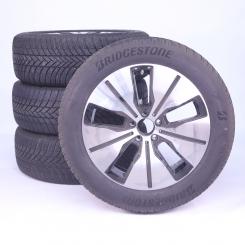 Ruote complete set da 19 pollici alluminio Bridgestone eqc 2 