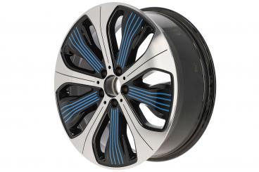 Cerchio in alluminio a 5 razze 