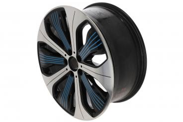Cerchio in alluminio a 5 razze 