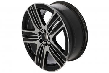 Cerchio in alluminio a 5 razze 