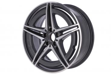 Cerchio in alluminio AMG a 5 doppie razze 
