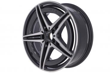 Cerchio in alluminio AMG a 5 doppie razze 