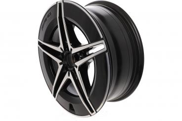 Cerchio in alluminio AMG a 5 doppie razze 