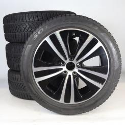 Set di ruote invernali in lega da 19 pollici con pneumatici Pirelli per EQE 295, Mercedes-Benz originale